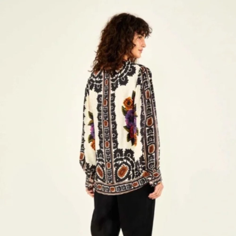 FARM Rio Flower Tapestry Blouse - Picture 2 of 15